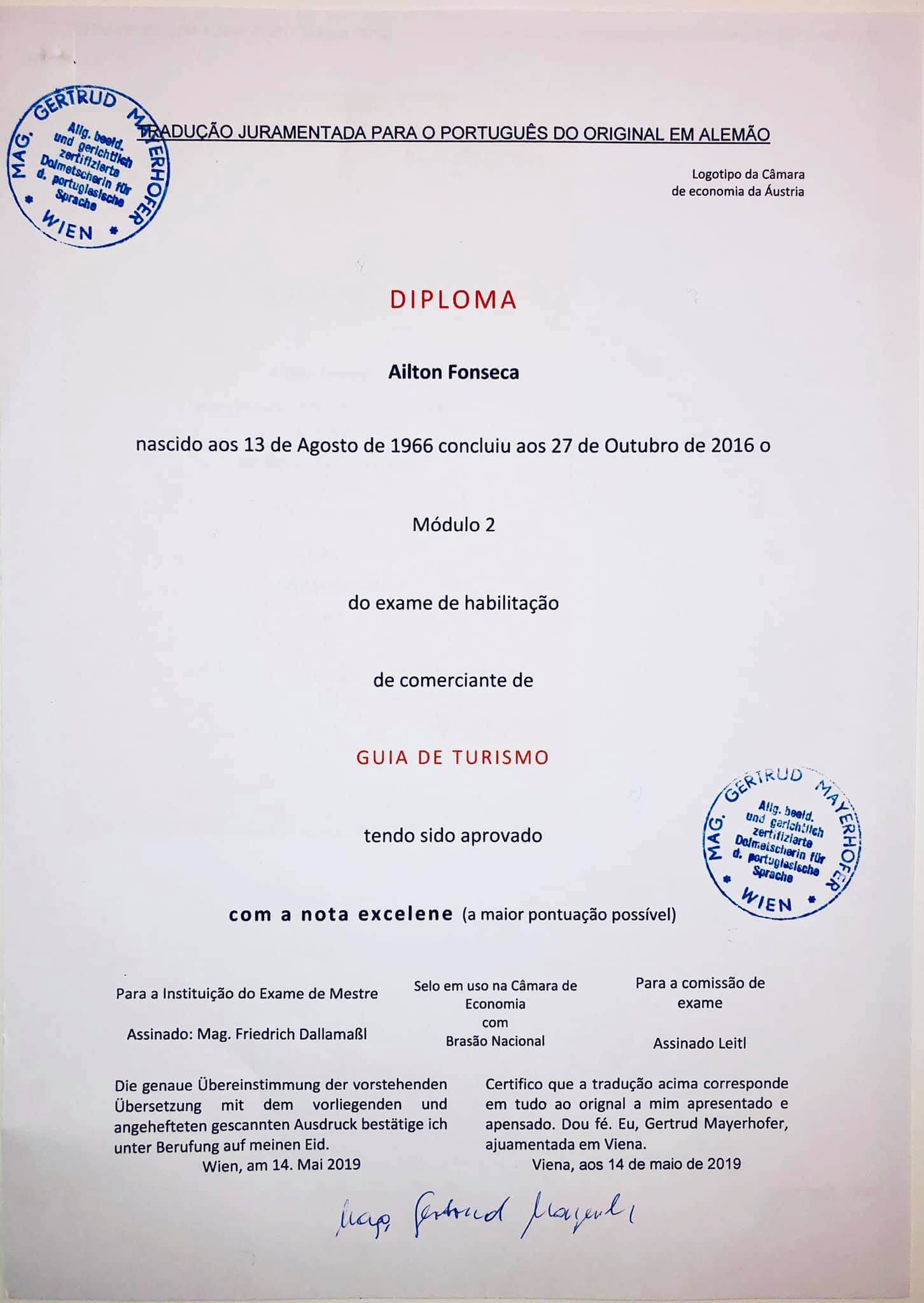 Diploma Traduzido - Módulo 2